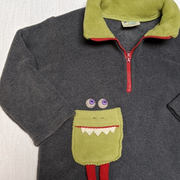Tuff Cookie pullover fleece jacket, size 4 - Picture 6 of 6